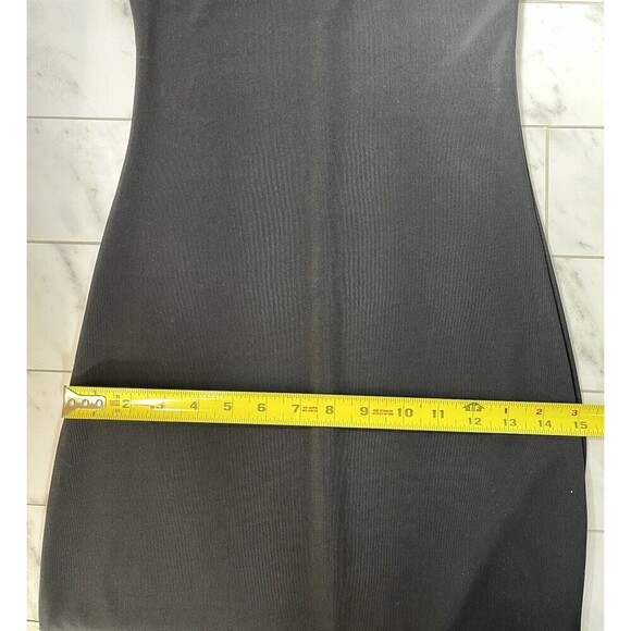 Friends Style Dress Womens Med Stretch Mesh Black Bodycon Y2K Chain Strap Goth - Picture 7 of 14